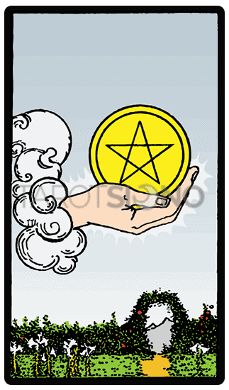 As de Oros Tarot