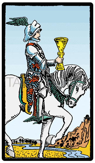 Caballero de Copas Tarot