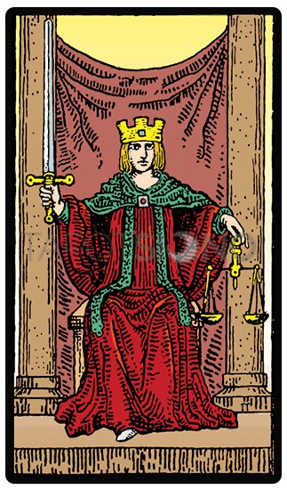 Justicia Tarot