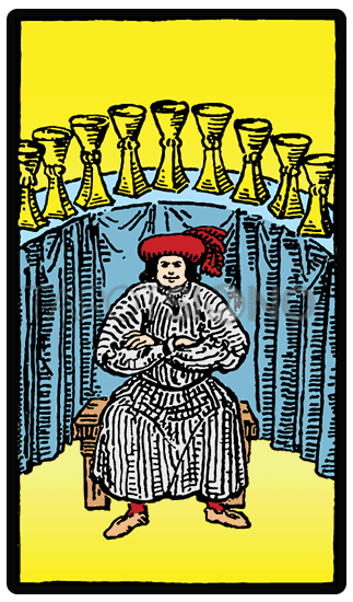 Nueve de Copas Tarot