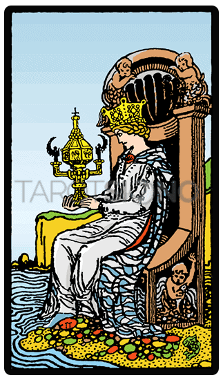 Reina de Copas Tarot