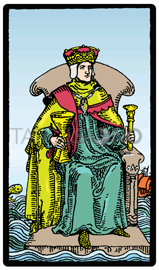 Rey de Copas Tarot