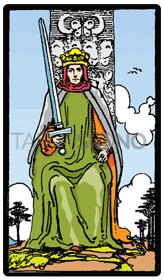 Rey de Espadas Tarot