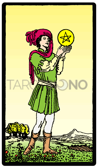 Sota de Oros Tarot